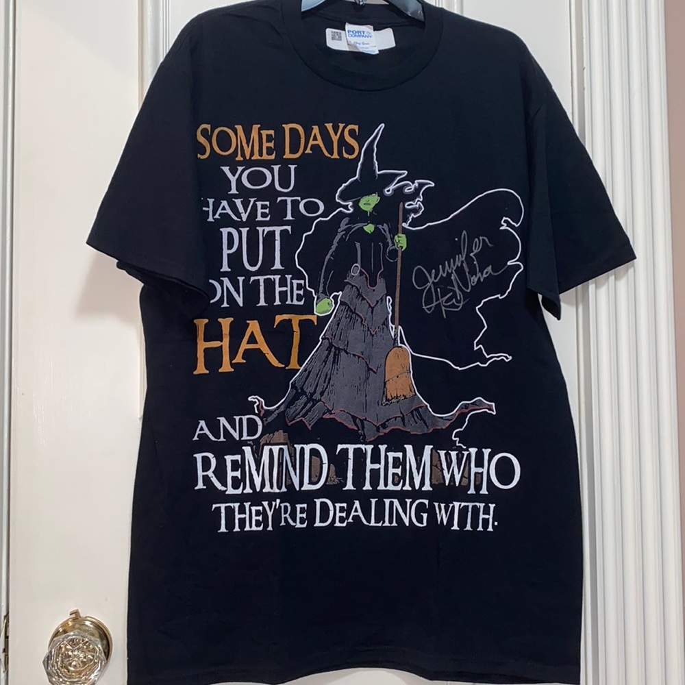 NWOT Signed Wicked t shirt